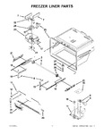 Diagram for 06 - Freezer Liner Parts