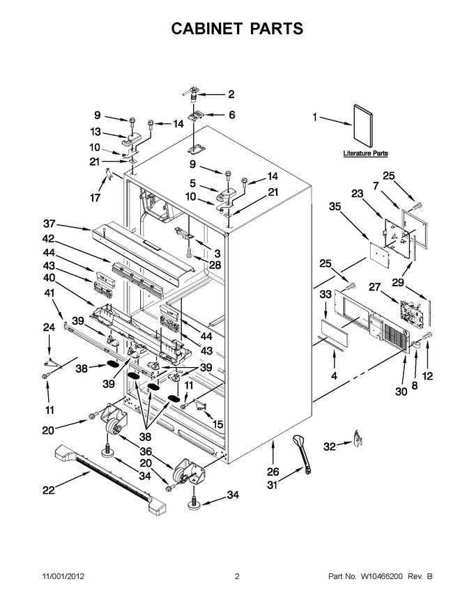 Diagram for MFX2570AEW0