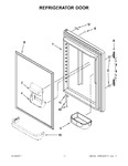 Diagram for 05 - Refrigerator Door