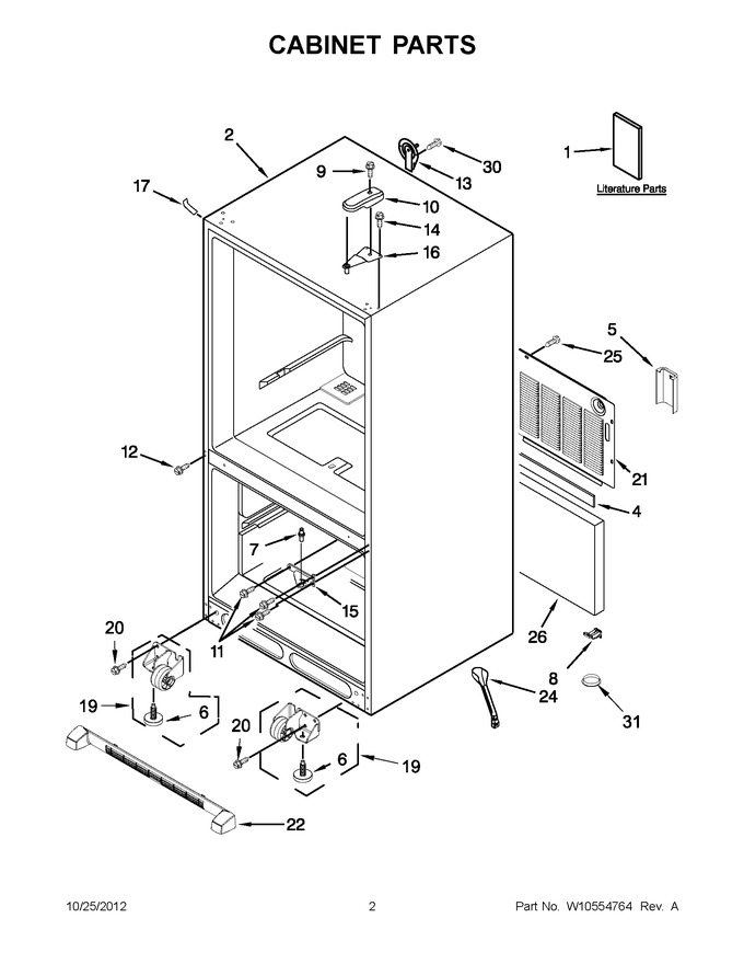 Diagram for MBF2258XEW5