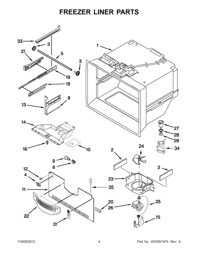 Diagram for ABB2224WEW3
