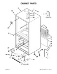 Diagram for 01 - Cabinet Parts