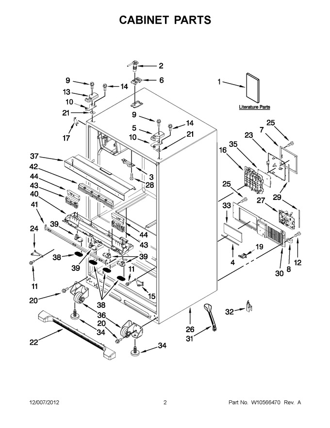 Diagram for MFX2570AEW5