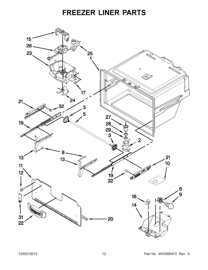 Diagram for MFX2570AEW5