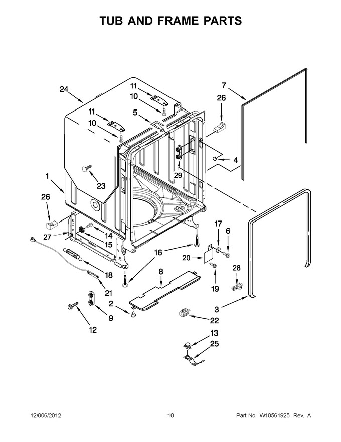 Diagram for JDB8000AWS1