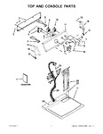 Diagram for 01 - Top And Console Parts