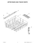 Diagram for 09 - Upper Rack And Track Parts