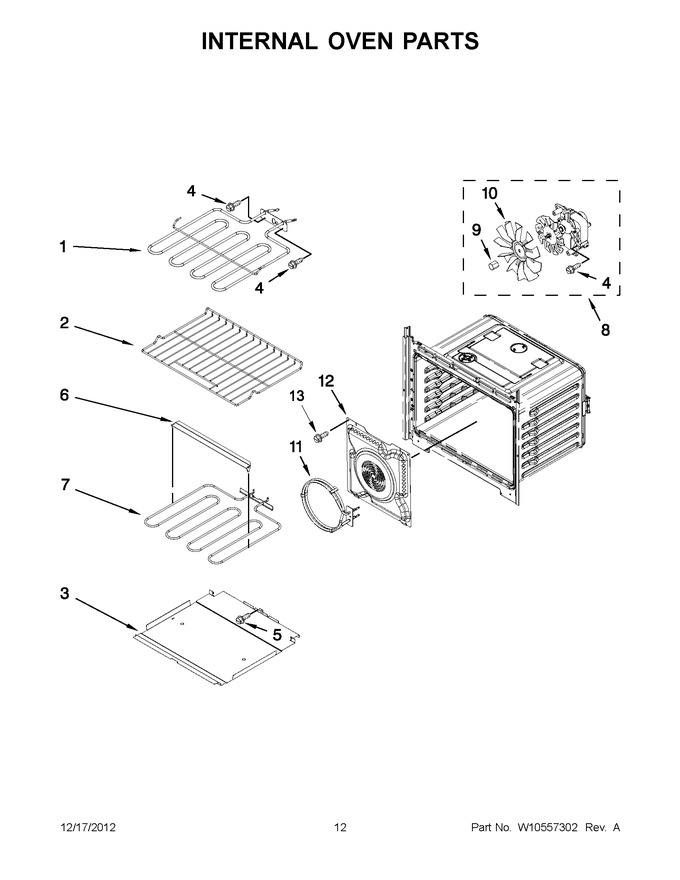 Diagram for MEW9630AW01
