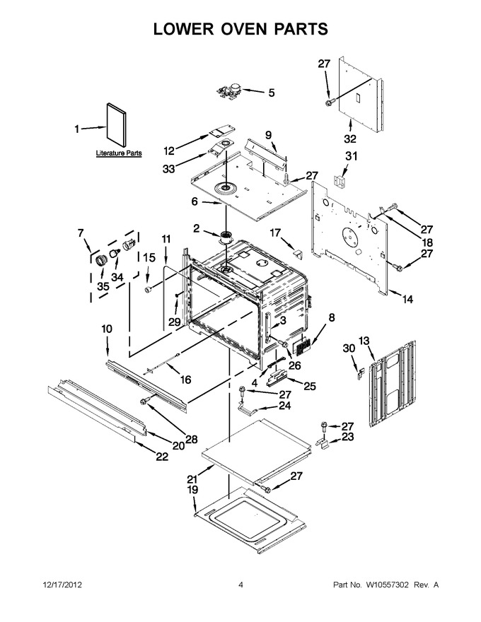 Diagram for MEW9630AW01