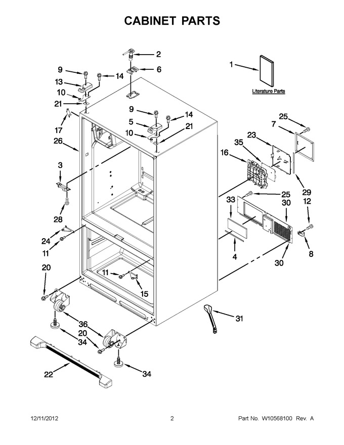 Diagram for MFI2269VEW7