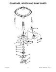 Diagram for 04 - Gearcase, Motor And Pump Parts