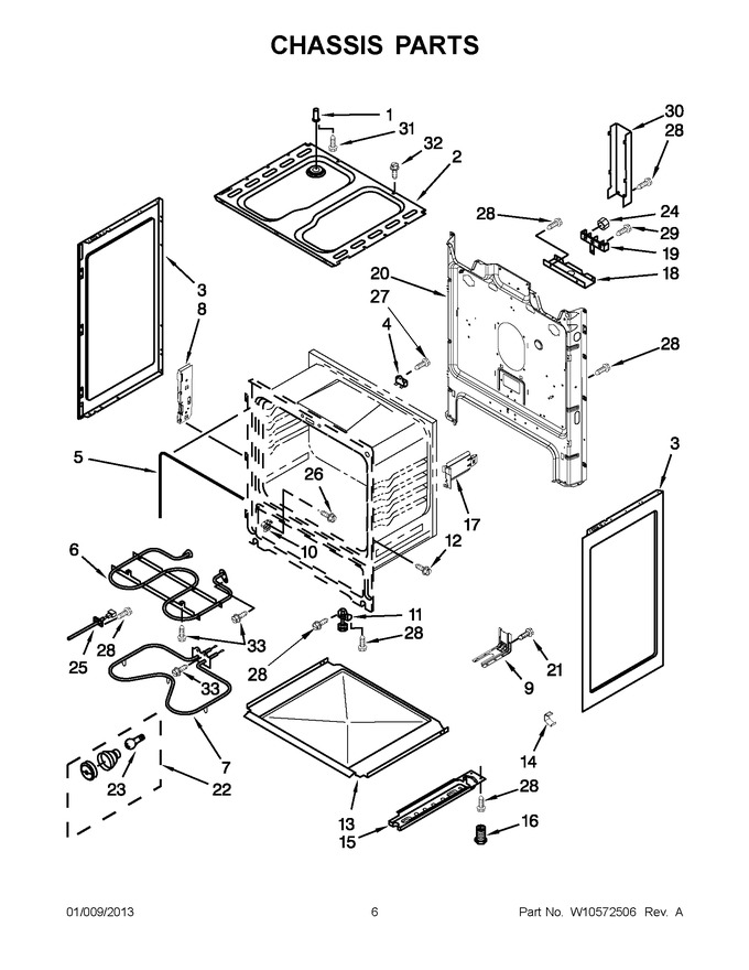 Diagram for YACR4330BCW0