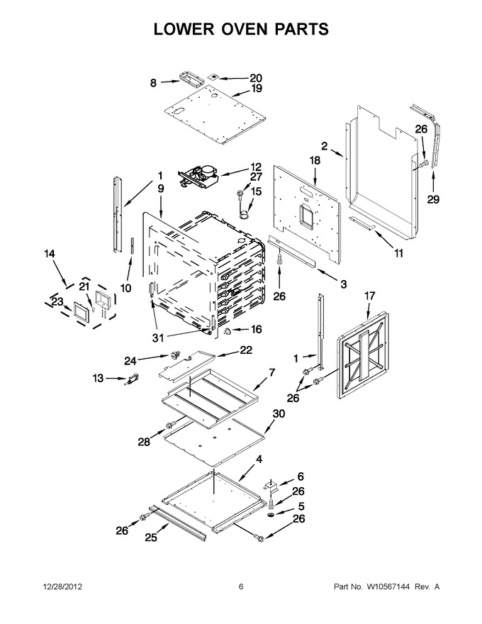 Diagram for JJW2727WS02