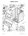 Diagram for 02 - Cabinet Parts