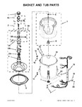 Diagram for 03 - Basket And Tub Parts
