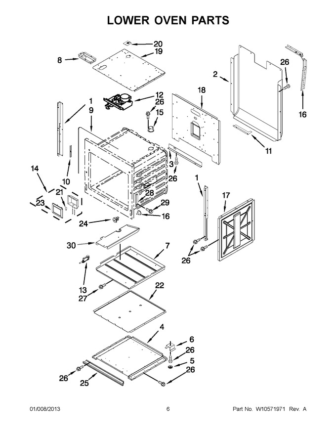 Diagram for JJW2827WW02