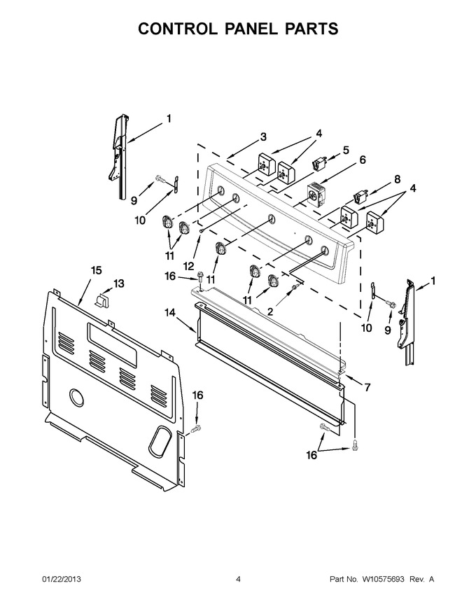 Diagram for YACR3230BCW0
