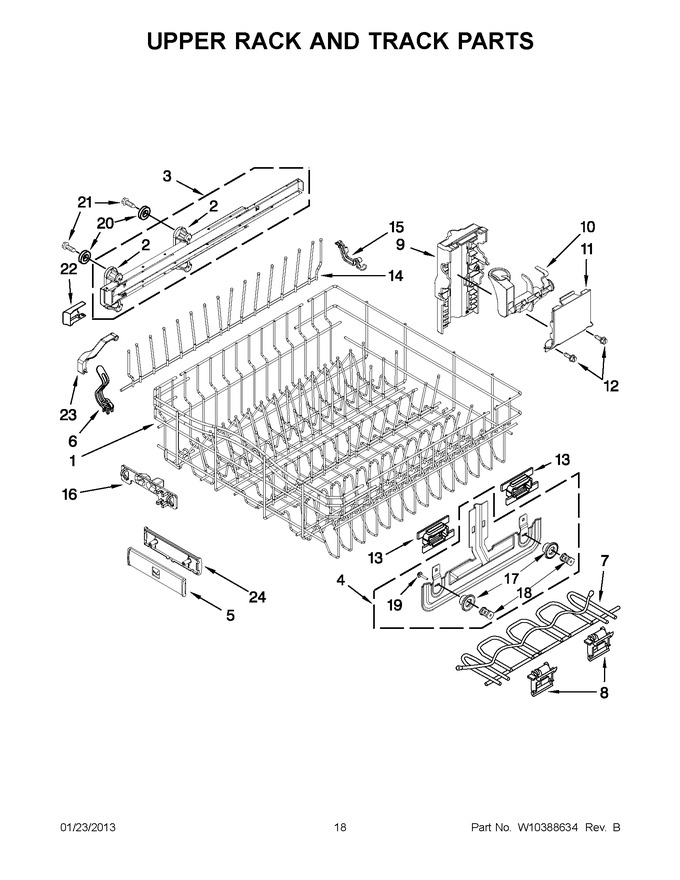 Diagram for JDB3650AWY4