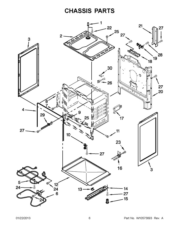 Diagram for YACR3230BCW0