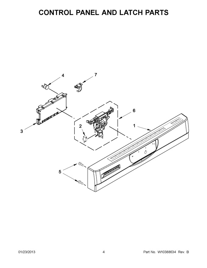 Diagram for JDB3650AWY4