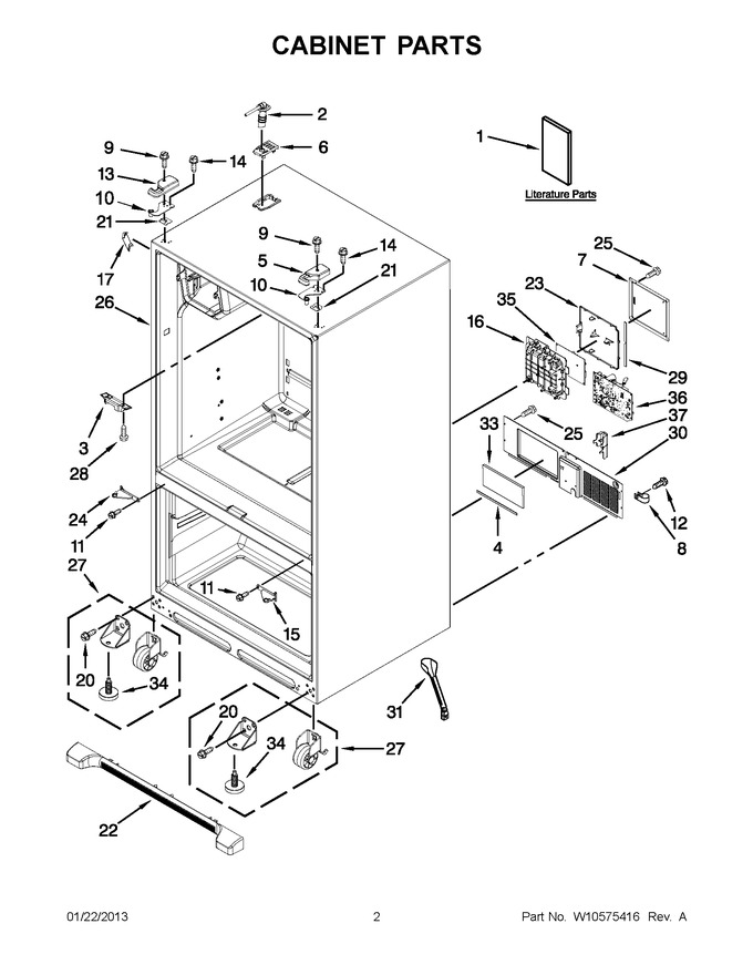 Diagram for MFI2665XEM8