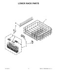 Diagram for 10 - Lower Rack Parts