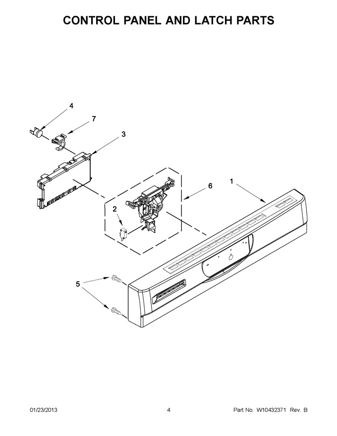 Diagram for JDB3650AWF5