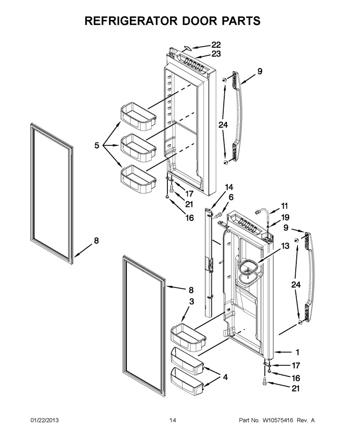 Diagram for MFI2665XEM8