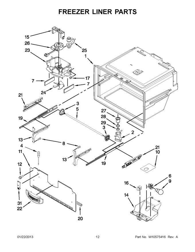 Diagram for MFI2665XEM8