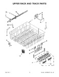Diagram for 09 - Upper Rack And Track Parts