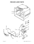 Diagram for 02 - Freezer Liner Parts