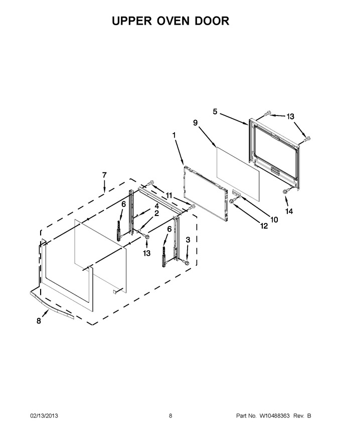 Diagram for MEW9630AW00