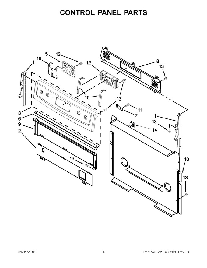 Diagram for MGR7661WB3