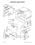 Diagram for 02 - Freezer Liner Parts