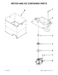 Diagram for 09 - Motor And Ice Container Parts