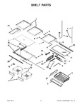 Diagram for 03 - Shelf Parts