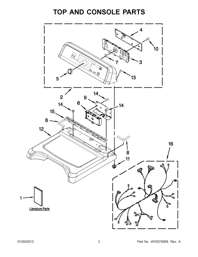 Diagram for YMEDB750YW2