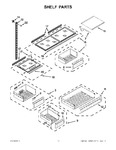 Diagram for 05 - Shelf Parts