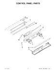 Diagram for 03 - Control Panel Parts