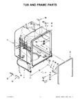 Diagram for 05 - Tub And Frame Parts