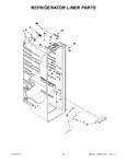 Diagram for 02 - Refrigerator Liner Parts