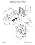 Diagram for 07 - Dispenser Front Parts