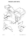 Diagram for 05 - Freezer Liner Parts