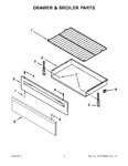 Diagram for 06 - Drawer & Broiler Parts