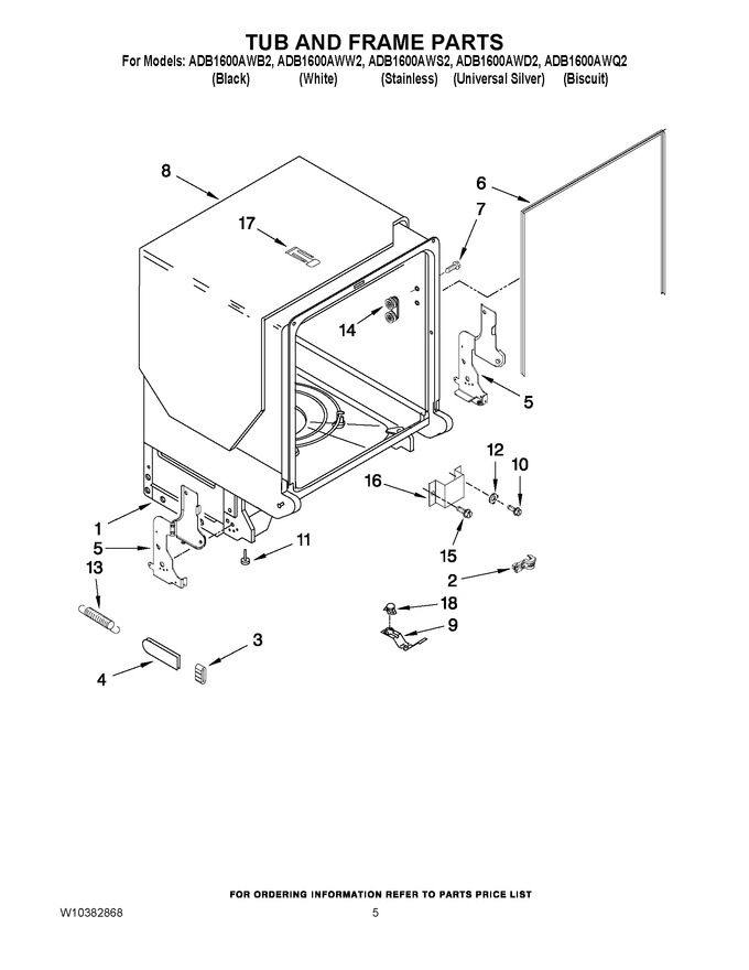 Diagram for ADB1600AWQ2