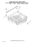 Diagram for 09 - Upper Rack And Track Parts
