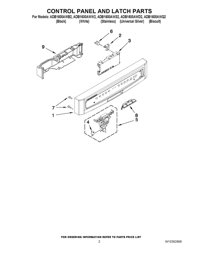 Diagram for ADB1600AWS2