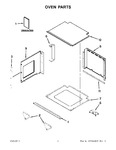 Diagram for 01 - Oven Parts