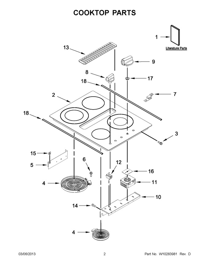 Diagram for JED3430WS00