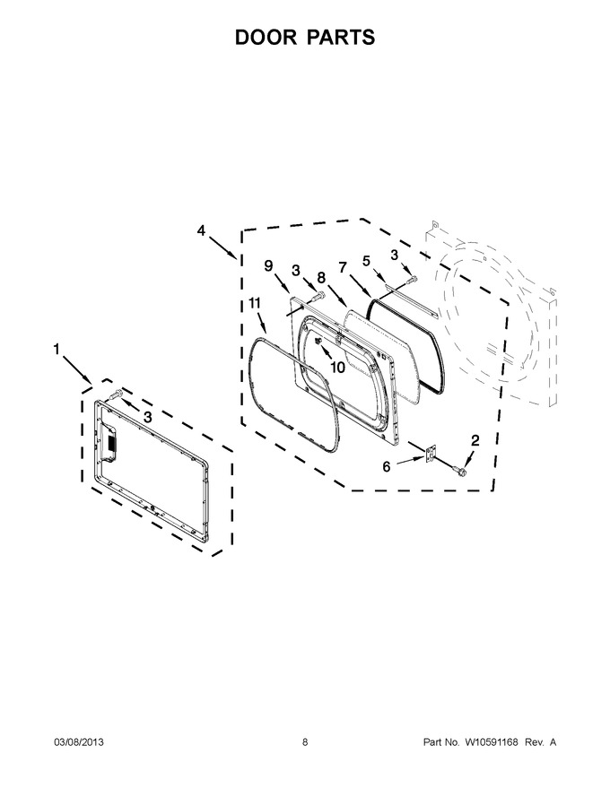 Diagram for YMEDX700XW1